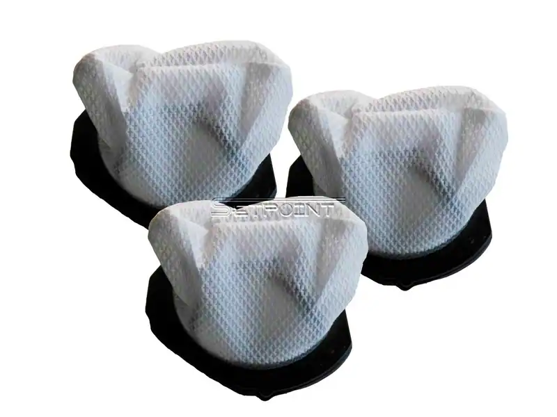 3er-Set Ersatz Staubfilter für Handstaubsauger DO211S Staubsaugerbeutel Filter