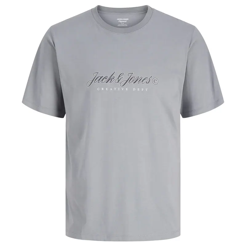 Jack&Jones Übergrößen T-Shirt grau JORMONTAUK TYPE