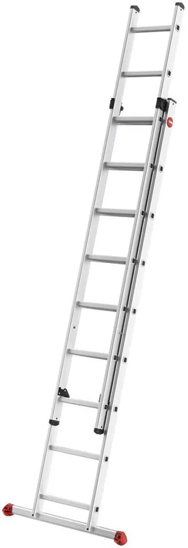 Hailo ProfiStep duo S80 Schiebeleiter Sprossenleiter Anlegeleiter verstellbar
