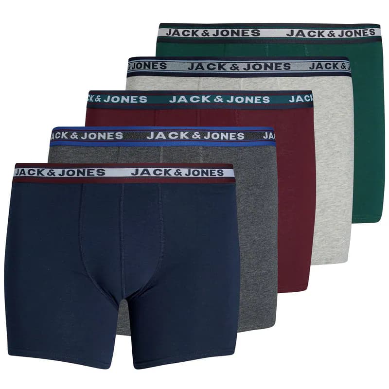 Jack&Jones 5er-Pack Übergröße Pants unifarben
