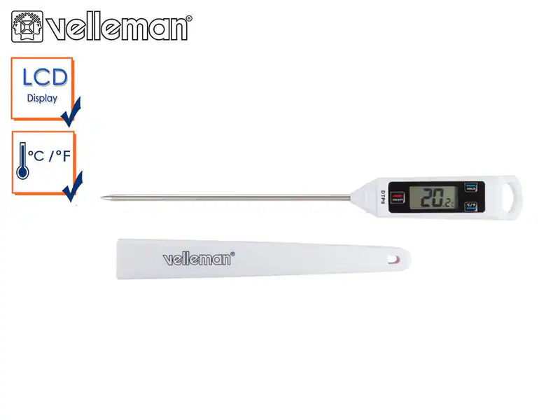 Digitales Einstichthermometer, Grillthermometer Steakthermometer Küche Kochen