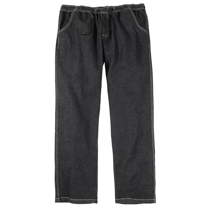 Abraxas XXL Schlupf-Stretchjeans schwarz Übergröße Gr.: 2XL-12XL bequem modisch