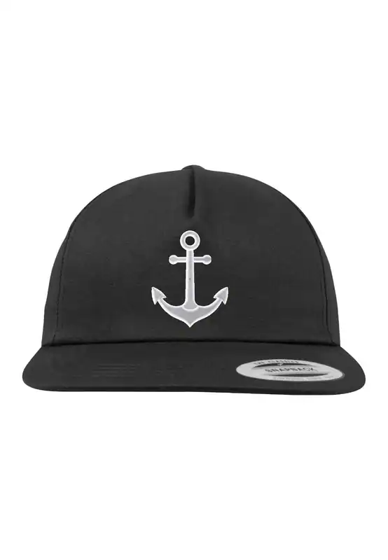 Youth Designz Unisex Cap Anker 3 Kappe Snapback Marine Armee Schiffe Boot Lustig