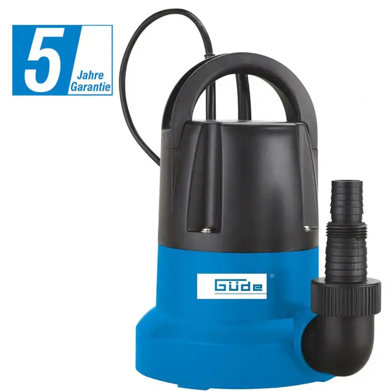 Güde Flachsaugerpumpe GFS 401 S Kellerpumpe - 7000 l/h - Förderhohe 8 m - 400W