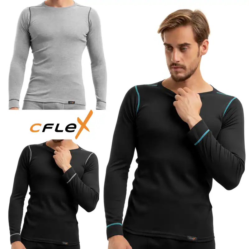 CFLEX POLARDRY Herren Thermowäsche Shirt Thermo Unterhemd