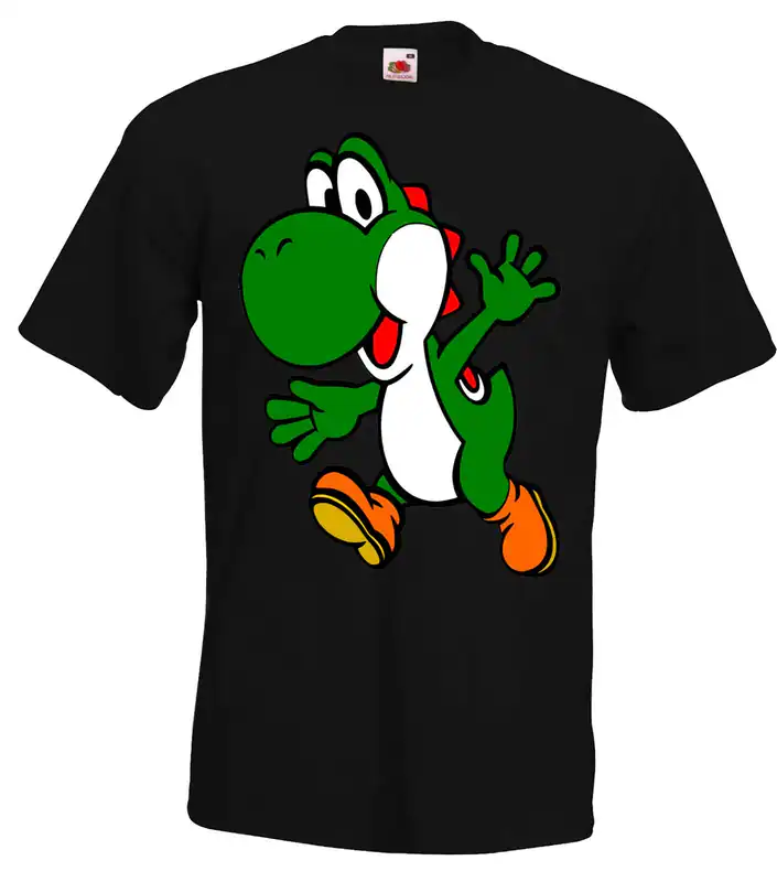 Youth Designz Yoshi 2 Herren T-Shirt Logo Lustig Nerd Gaming Mario Luigi Fun