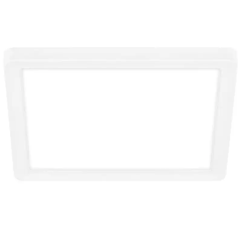 Deckenleuchte LED Deckenlampe Wohnzimmer Flur Neutralweiß Backlight 19cm Weiß