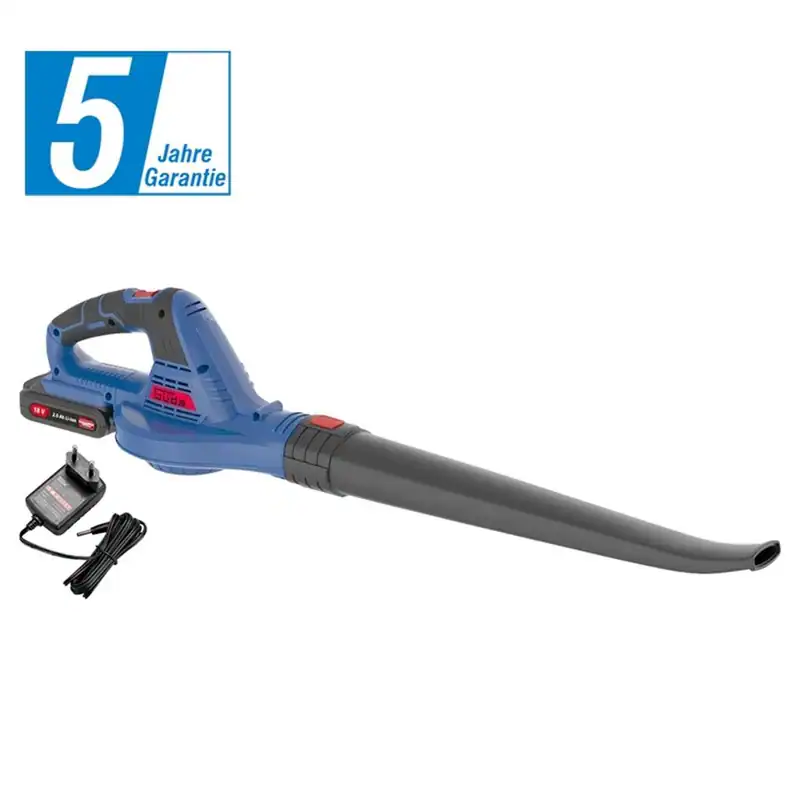 Güde Akku Laubbläser LB 18-201-05 - 18 V - Luftgeschwindigkeit 190 km/h - 2,0Ah