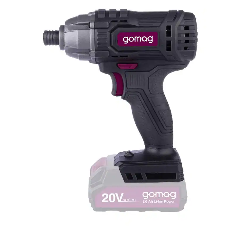 Gomag Akku-Schlagschrauber GO-SCS180 20V 180Nm Drehmoment Schlagzahl 3600bpm