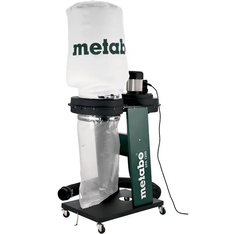 Metabo Späneabsauganlage SPA 1200 rollbar Ø 100 mm Volumen 65 L Staubklasse L
