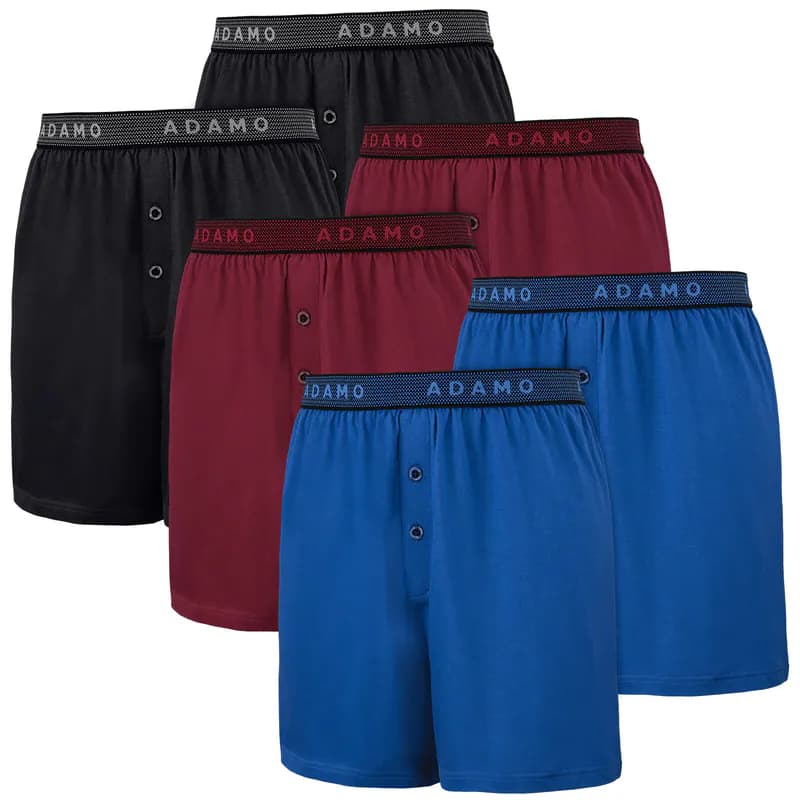 XXL Boxershorts 2er Pack Adamo Fashion Übergrößen 8 9 10 12 14 16 18 20 NEU