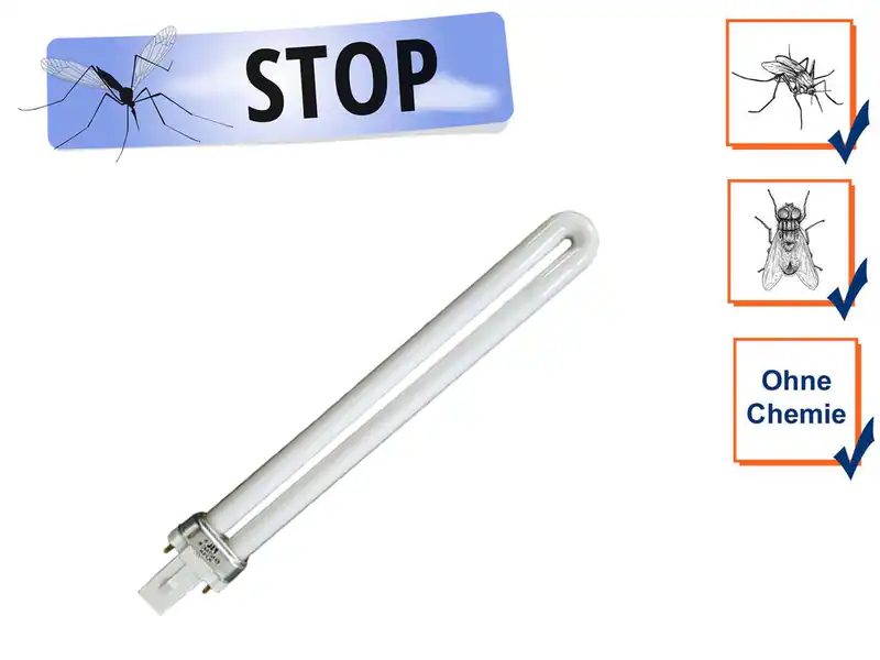 UV Ersatz Leuchtmittel 11 Watt für Domo Insektenvernichter KX006N/1, anti Mücken