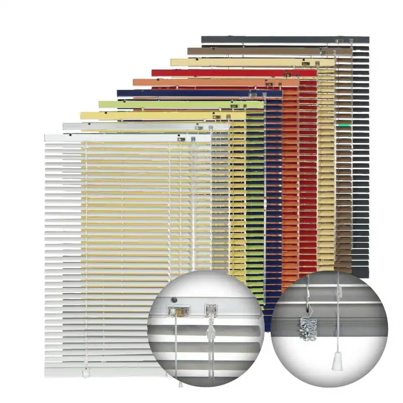 Gardinia Aluminium Jalousie 25 mm, verschiedene Farben und Größen