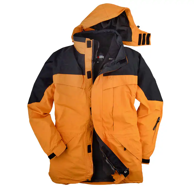 Winterjacke softorange 3in1 Funktionsjacke 2XL 3XL 4XL 5XL 6XL 7XL 8XL 10XL NEU
