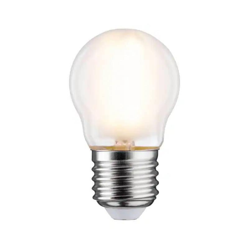 Paulmann LED Tropfen, Ø 45 mm, 6,5W = 60W, E27, 806 lm, matt, Warmweiß (2700 K)