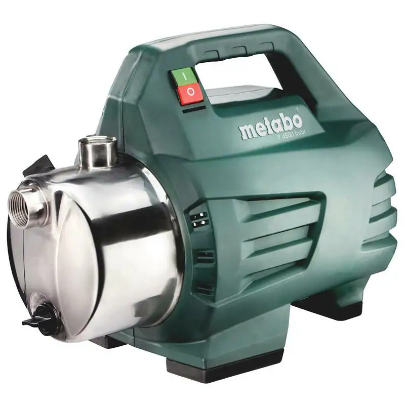 Metabo Gartenpumpe P 4500 Inox Wasserpumpe Saugpumpe Auspumpen klares Wasser