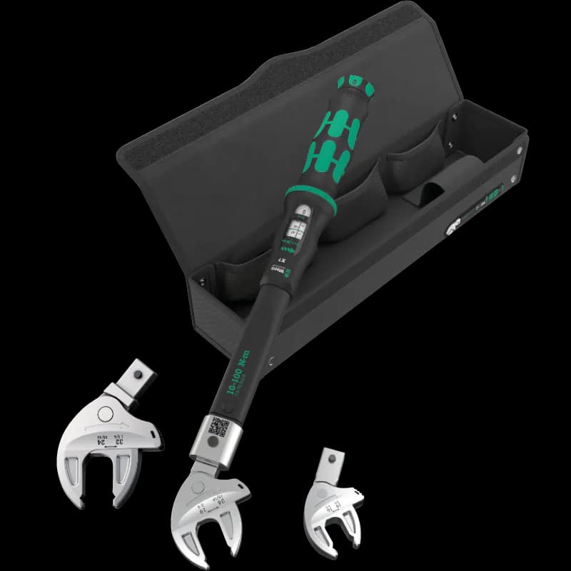 Wera 9530 Drehmomentschlüssel-Set für Wärmepumpen/Klimaanlagen, 4-teilig