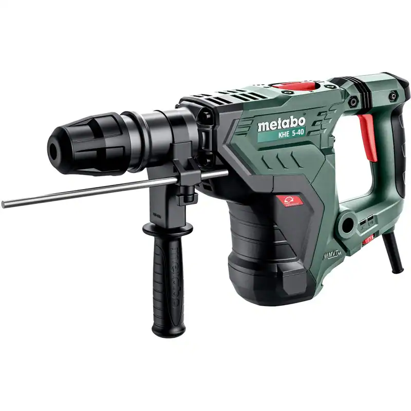 Metabo Kombihammer KHE 5-40 SDS-max 1100 W Bohren Meißeln Zusatzhandgriff Koffer