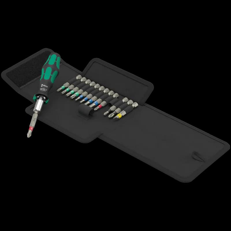 Wera Kraftform Kompakt 838 RA S Set 1 Ratschenschraubendreher-Set, 14-teilig