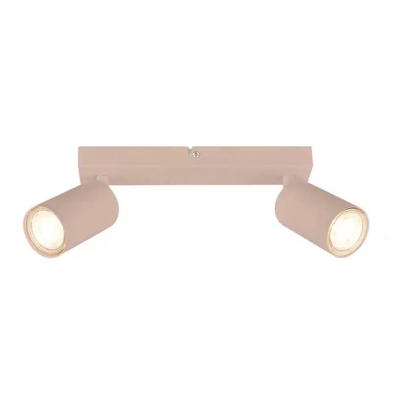 Deckenstrahler Deckenleuchte Deckenlampe Schlafzimmer Schwenkbar 2-flammig GU10