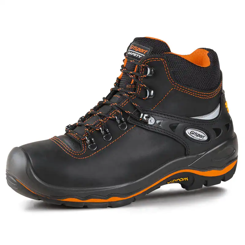 Grisport Sicherheitsstiefel schwarz-orange Marmolada