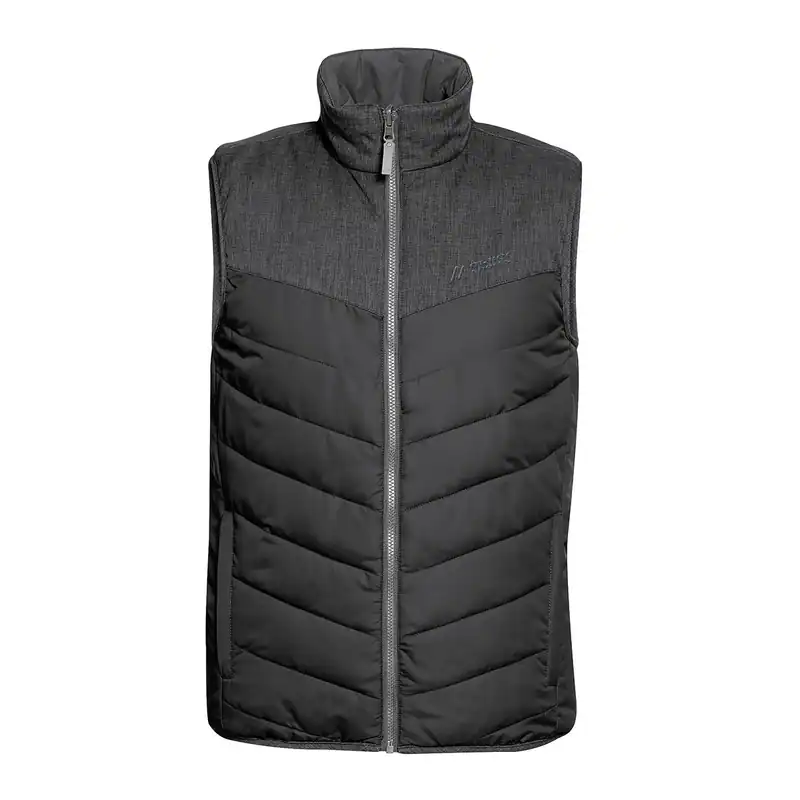Maier Sports XXL Wende-Steppweste schwarz Gr. 58-72 windabweisend 100% Polyester