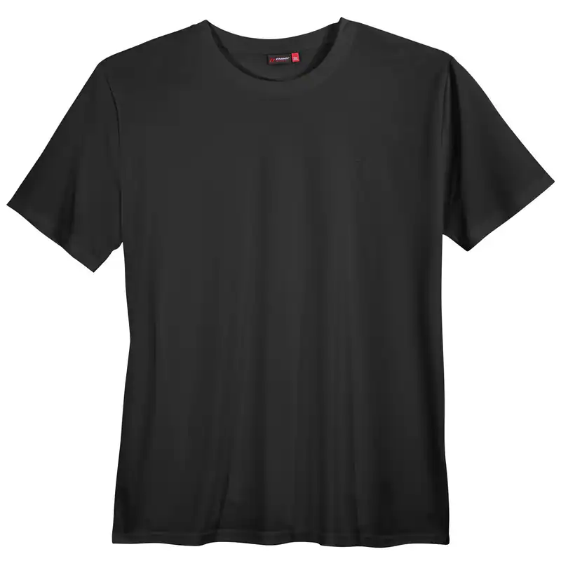 Maier Sports Funktions-T-Shirt schwarz große Größen legére, 3XL-8XL, "DRYprotec"