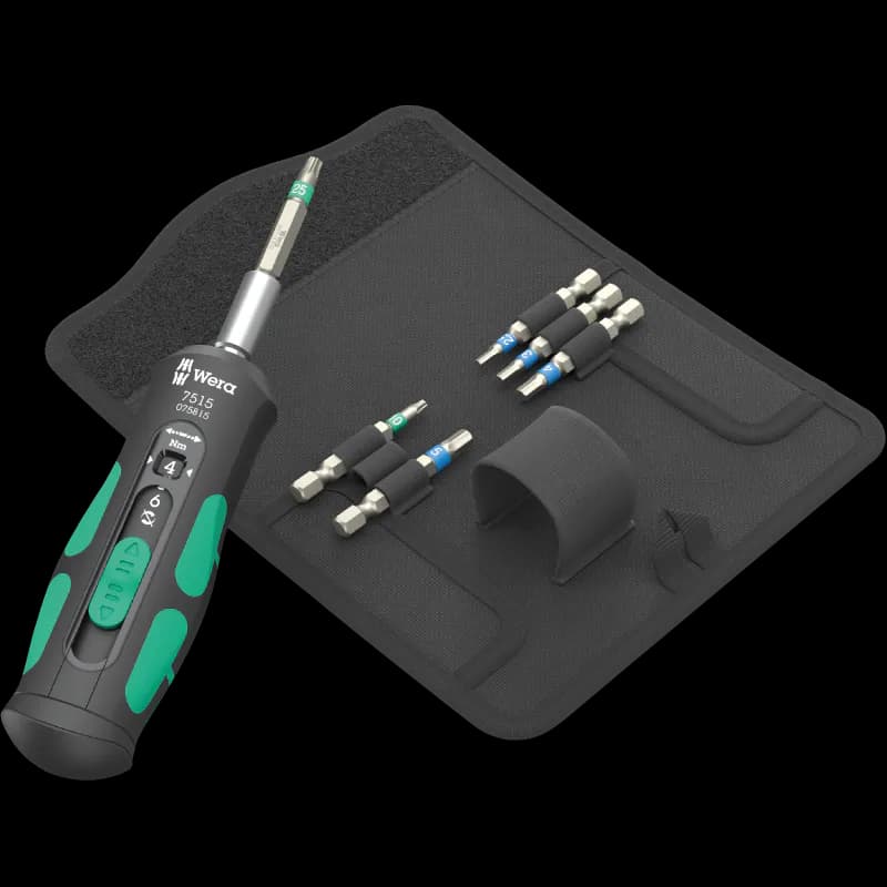 Wera 7515/7 Kraftform Safe-Torque Speed Drehmomentschraubendr. Bicycle 1 7-tlg.