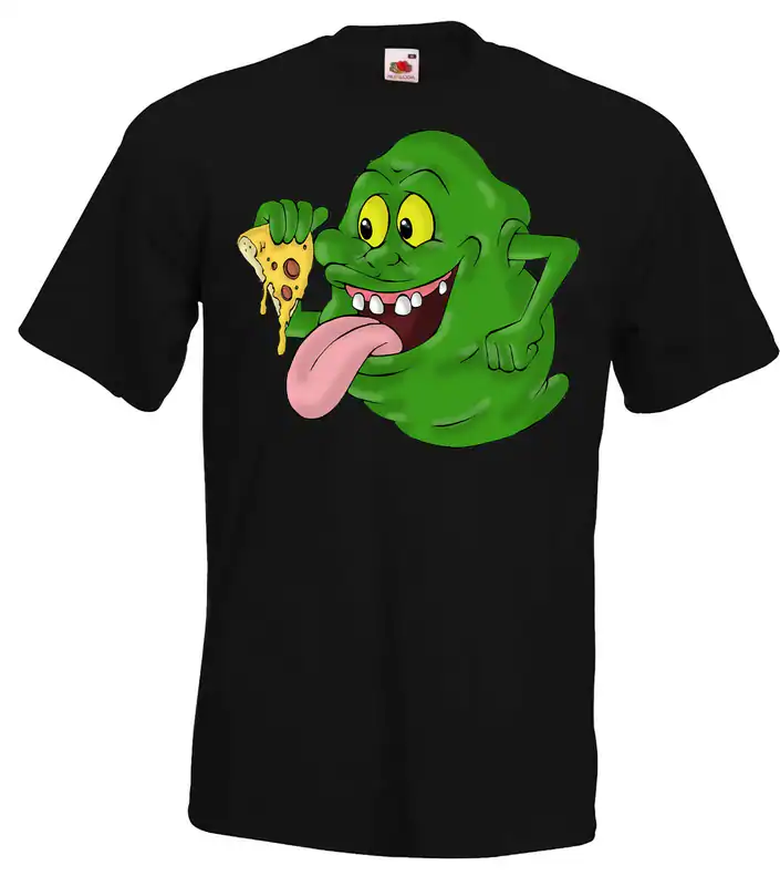 Youth Designz Slimer Herren T-Shirt mit Print Lustig Spruch Ghostbusters Geist