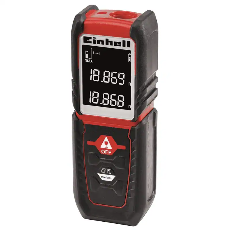 Einhell TC-LD 25 Laser-Entfernungsmesser 25m Messgerät Flächen Volumen Min/Max