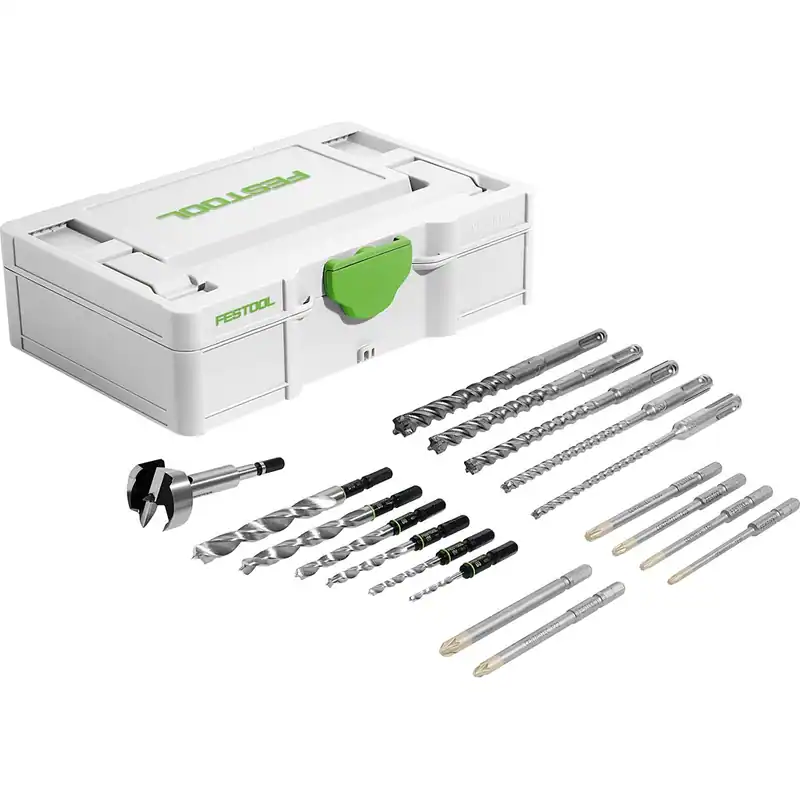 Festool Bit und Bohrer-Set SYS3 S 76-BB-Set für Systainer³ Rack