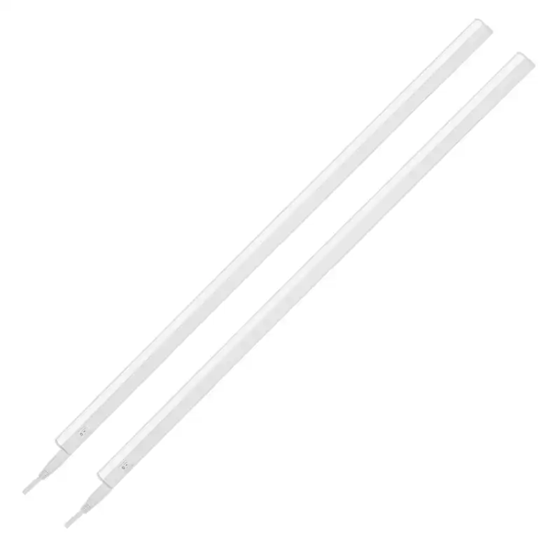 LED Unterbauleuchte 2er Set Neutralweiß Küche Schrankleuchte mit Schalter 87,3cm