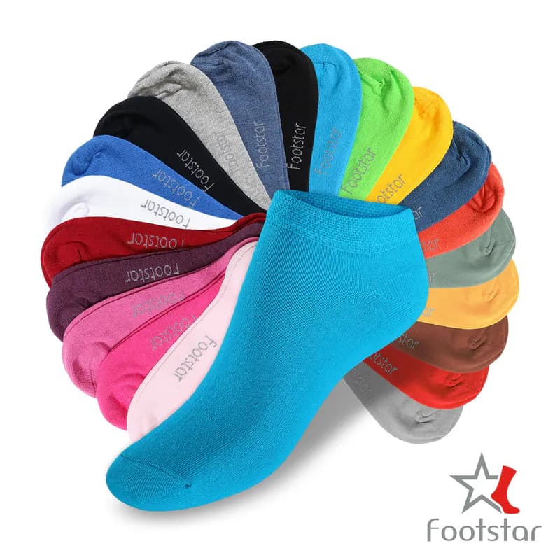 Footstar Kinder Sneaker Socken (10 Paar) Kurze Socken für Mädchen & Jungen