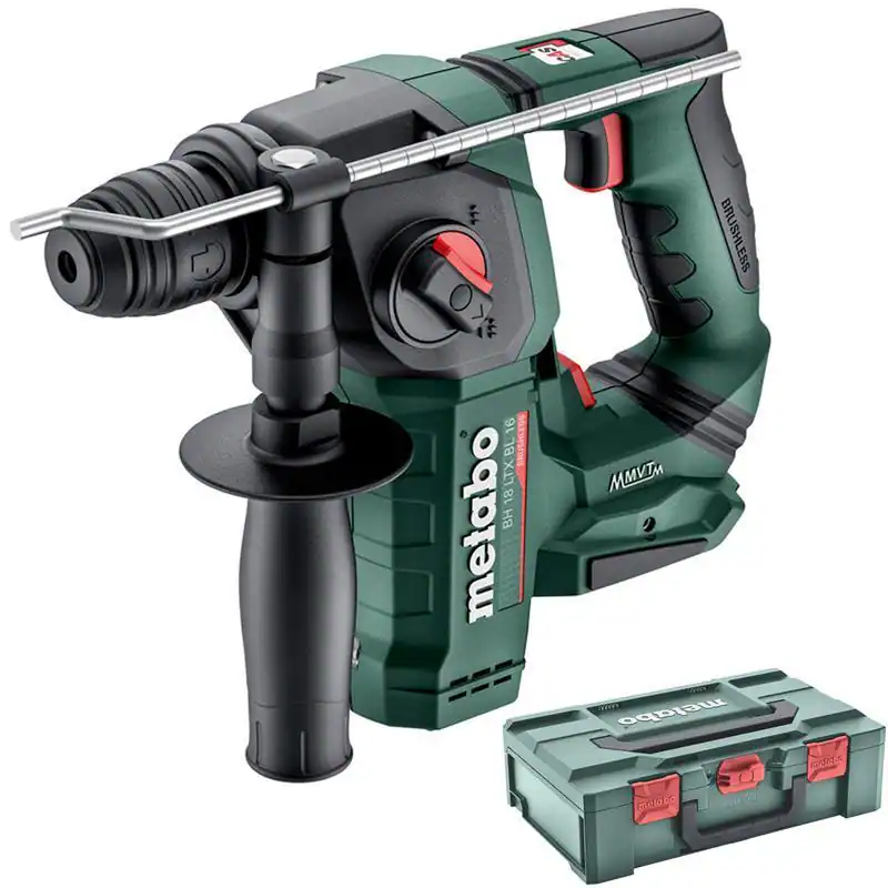 Metabo Akku Bohrhammer BH 18 LTX BL 16 18V ohne Akku/Ladegerät Solo metaBOX