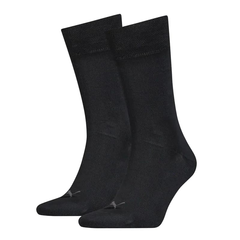 Puma 2er-Pack Socken Classic schwarz ohne Gummi