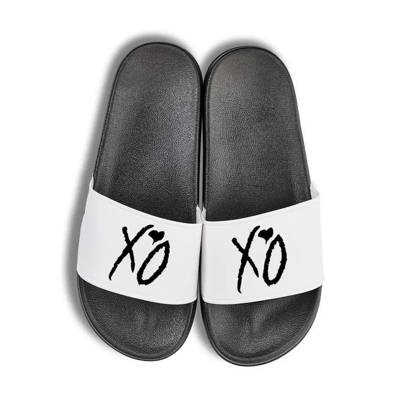 Youth Designz XO Unisex Badelatschen Print Logo Spruch Fun theWeekend Music