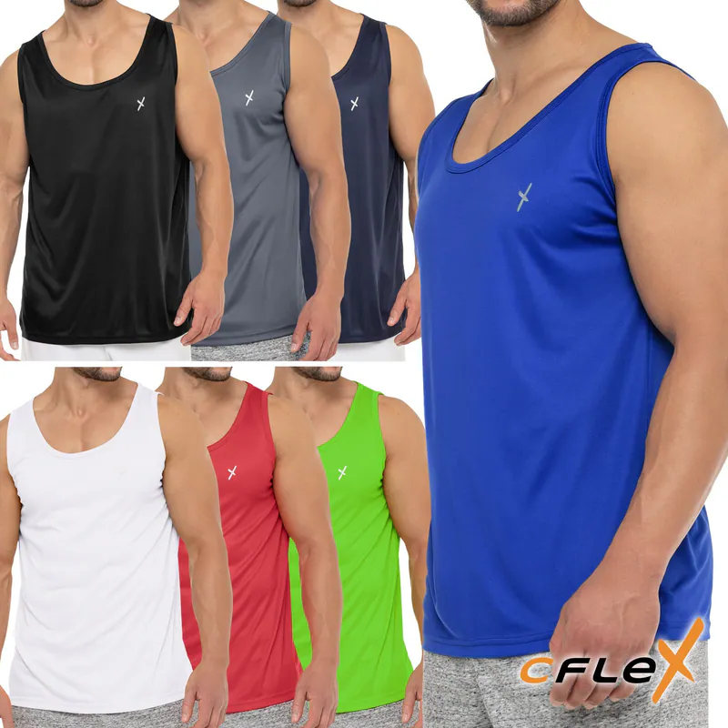 CFLEX Herren Sport Shirt Fitness Tanktop Sportswear Collection