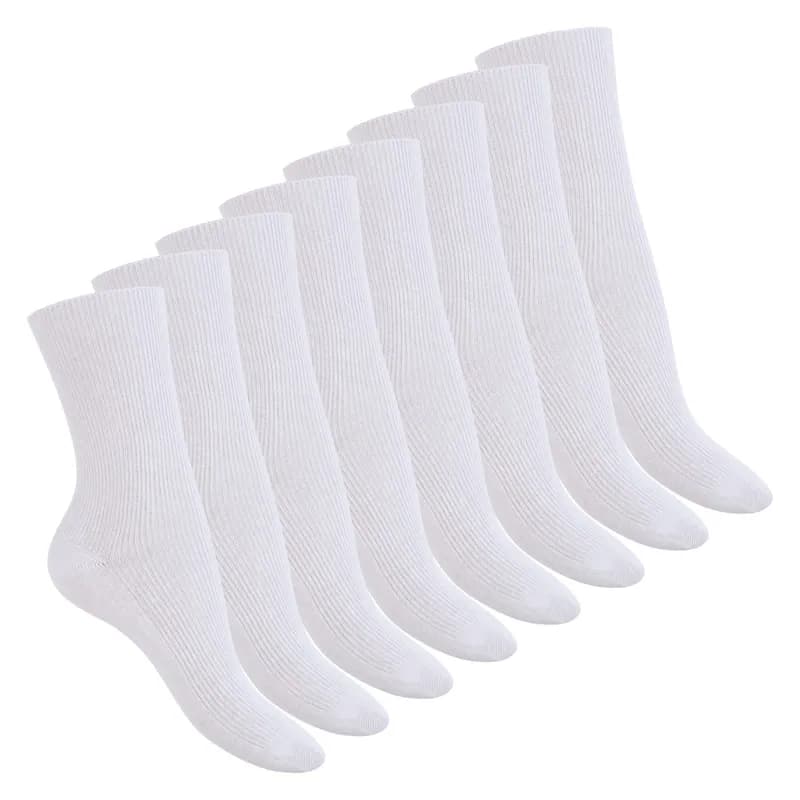 Footstar Damen und Herren Gesundheitssocken (8 Paar) Diabetiker geeignet