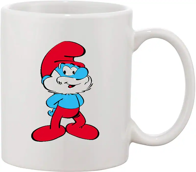 Youth Designz Tasse Kaffeetasse Papa Schlumpf Lustig Vatertag Spruch Schlümpfe