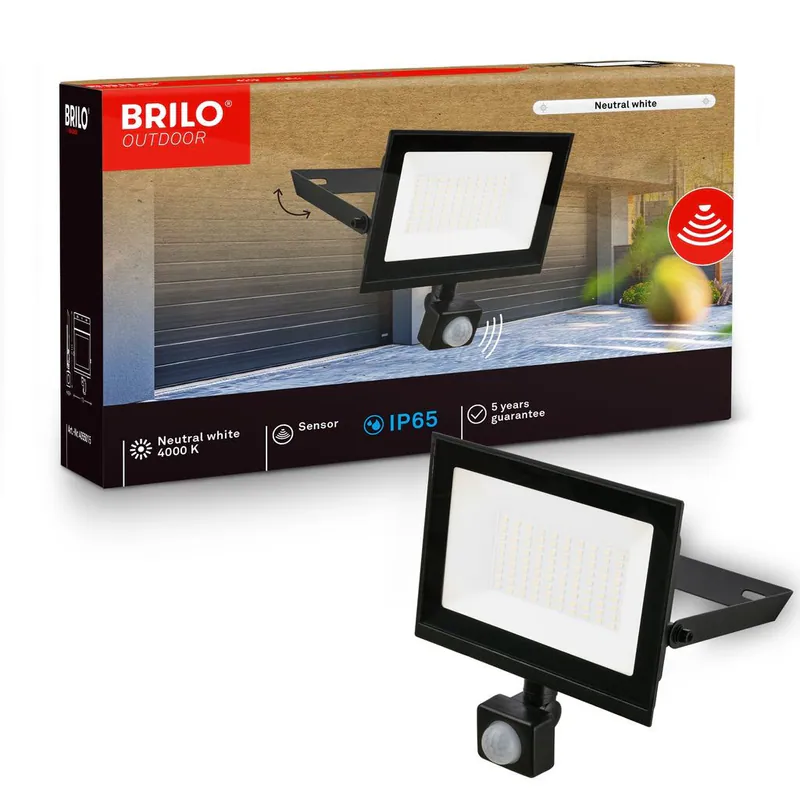 LED Strahler Außen Fluter mit Bewegungsmelder Flutlicht IP65 Scheinwerfer 230V