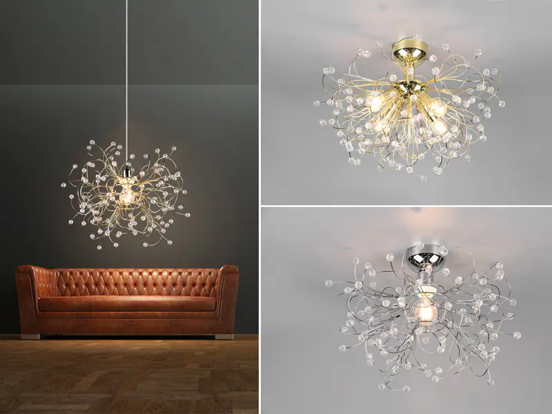 Designer Kronleuchter Kristall Hängeleuchter aus Acryl für EsszimmertischLampen