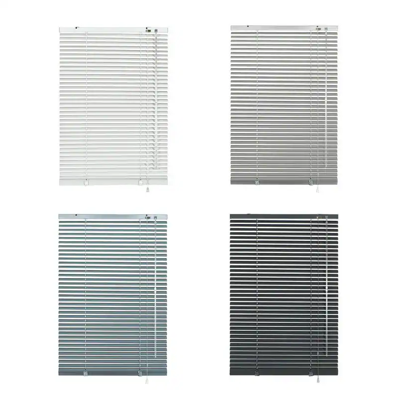 YOURSOL Alu-Jalousie zum Klemmen, Aluminium Sichtschutz verstellbar ohne Bohren