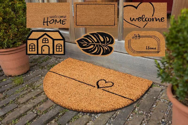 Türmatte Coco Smart Outdoor Flur Eingang Fußmatte Kokos Matte außen rutschfest