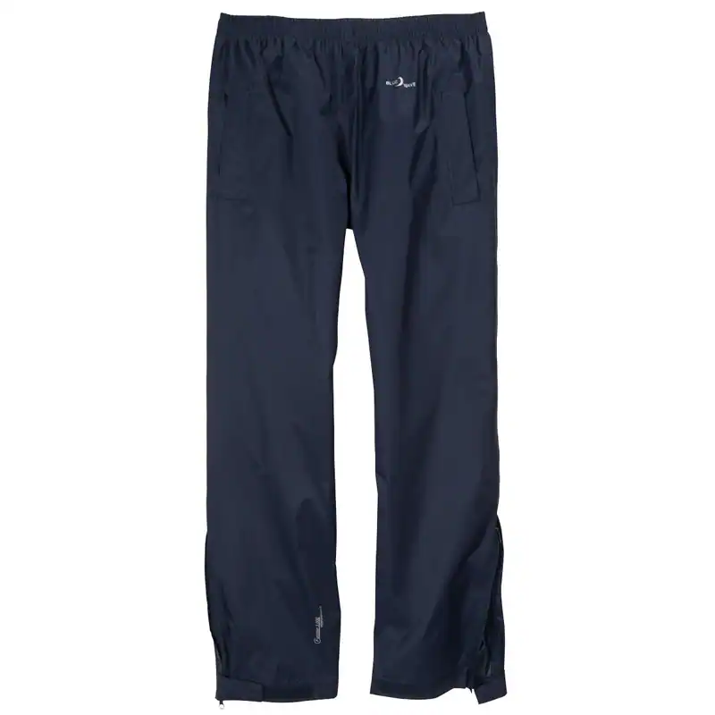 Blue Wave leichte Regenhose marine große Größen