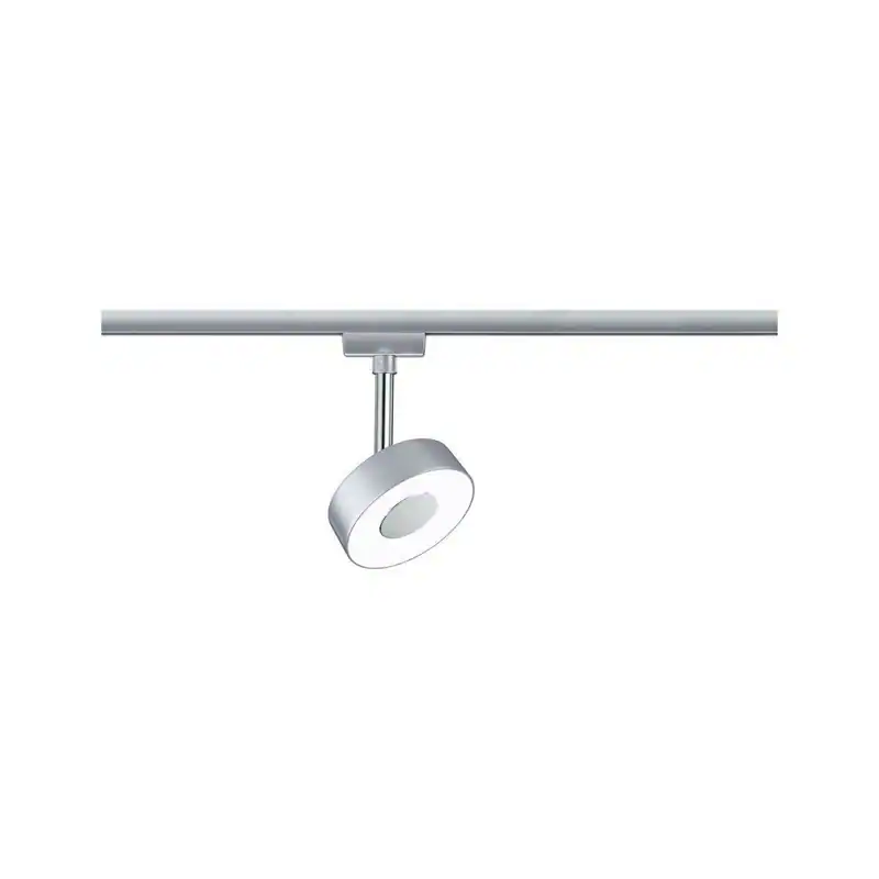 Paulmann URail LED Spot Circle, 5W, 200 lm, 90°, 4000 K, Dimmbar, Chrom matt