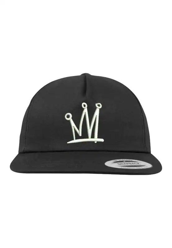 Youth Designz Unisex Cap Krone Crown Kappe Snapback König King Spruch Statement