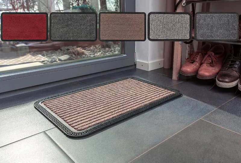 Türmatte Border Star Outdoor Flur Eingang Fußmatte außen Matte rutschfest