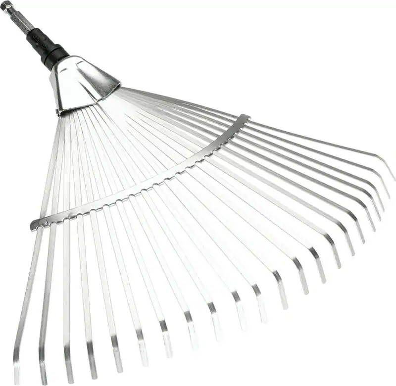 GARDENA combisystem-Fächerbesen, 50 cm breit, elastischer Laubbesen