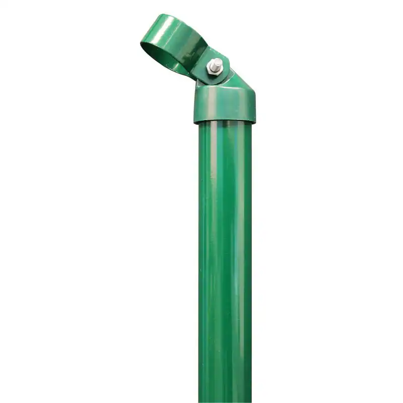 Strebe Zaunpfosten, Zaunstrebe Maschendraht, Länge 115-200 cm, verzinkt Grün
