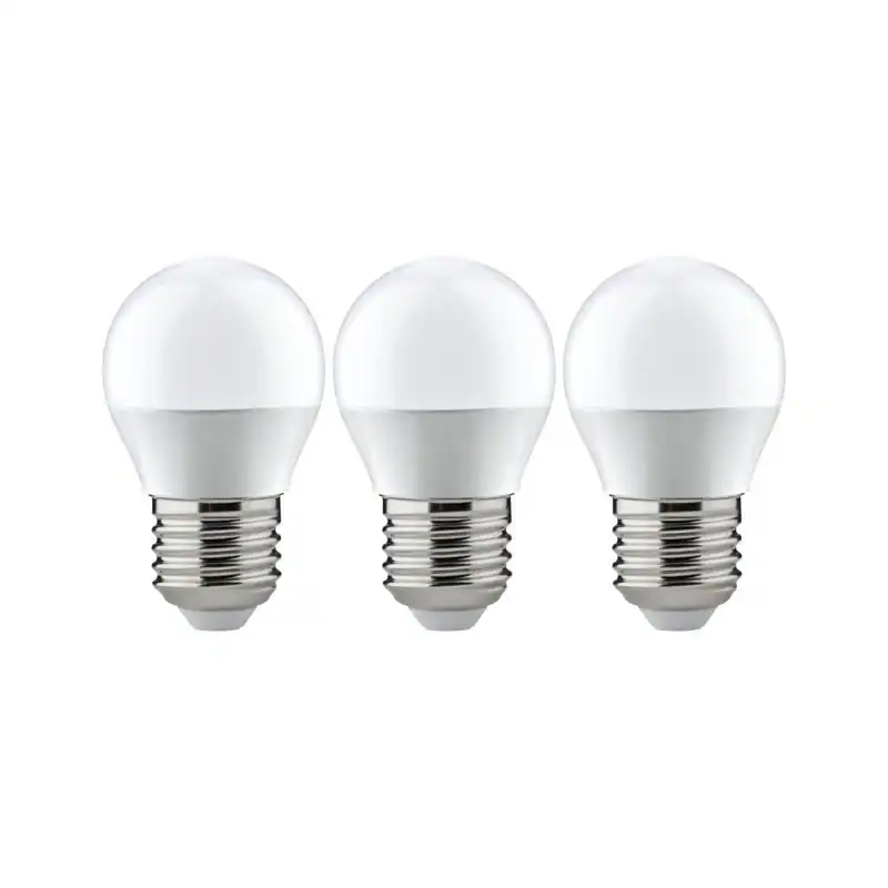 Paulmann 3er-Pack LED Tropfen 3,5W, E27, 230V, Warmweiß (2700 K)